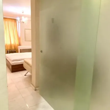 Guest With Living Room, Dining And Kitchen Next To Center Apartment