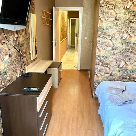 Guest With Living Room, Dining And Kitchen Next To Center Apartment *