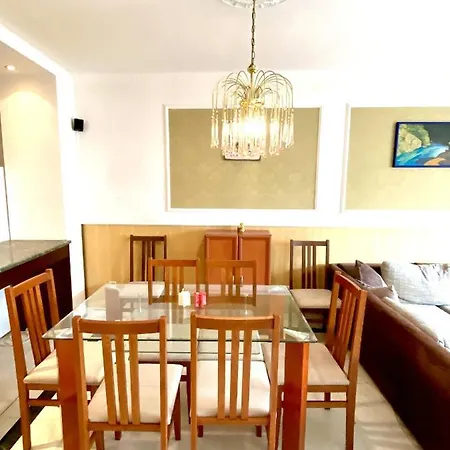 Apartment Guest With Living Room, Dining And Kitchen Next To Center *