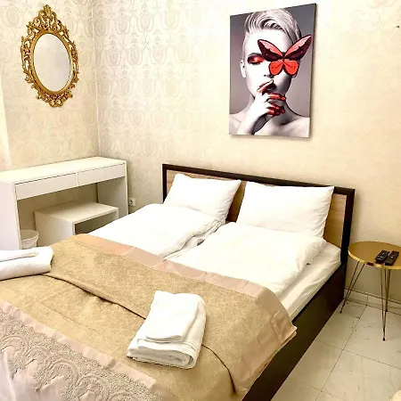 Guest With Living Room, Dining And Kitchen Next To Center Apartment