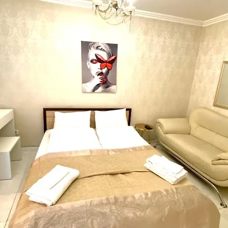 Guest With Living Room, Dining And Kitchen Next To Center Apartment *