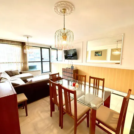 Guest With Living Room, Dining And Kitchen Next To Center